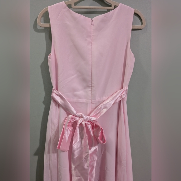 NEW Girls size 14 Pink Dress Wedding * - Picture 3 of 6